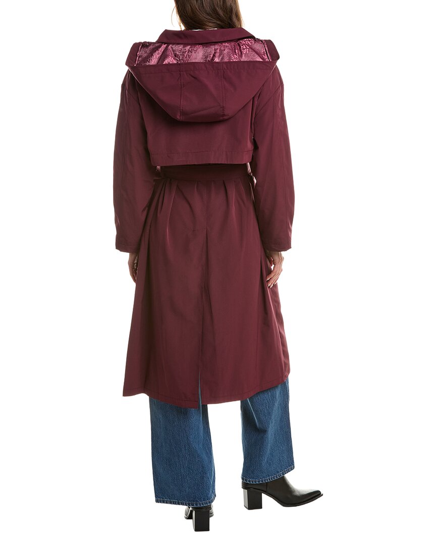 Jane Post Asymmetrical Trench Coat