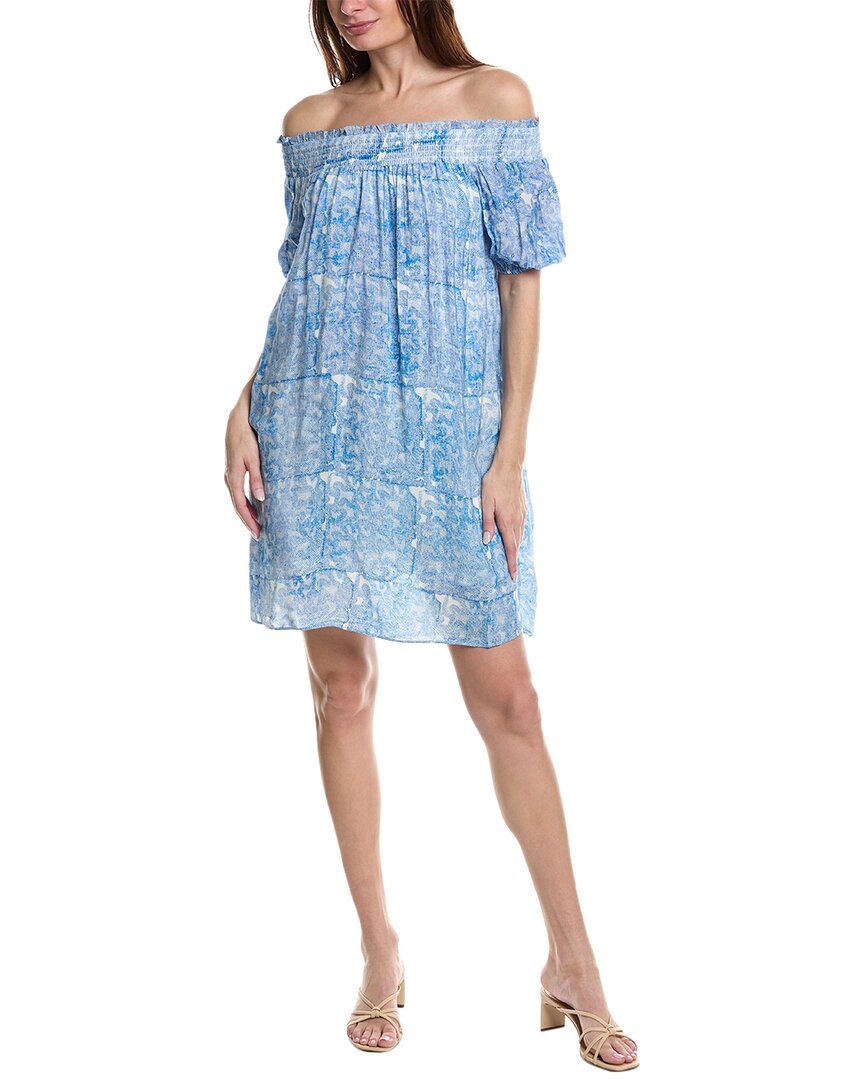 Garrie B Off-The-Shoulder Mini Dress