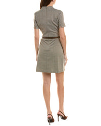 Sharagano Puppytooth Mini Dress