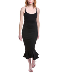 Susana Monaco String Trumpet Midi Dress