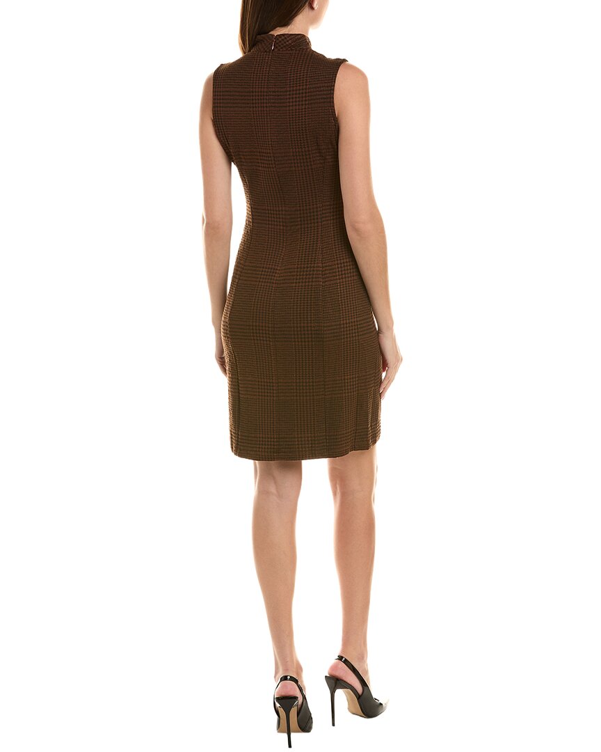 Sharagano Check Mini Dress