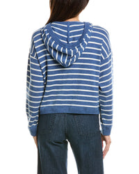 THE CASHMERE PROJECT The Cashmere Project Striped Cashmere Hoodie