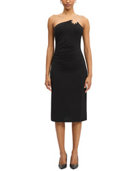 Hervé Léger Strappy Jersey Midi Dress