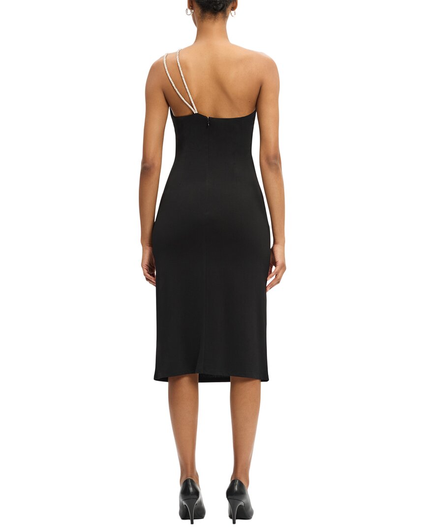 Hervé Léger Strappy Jersey Midi Dress