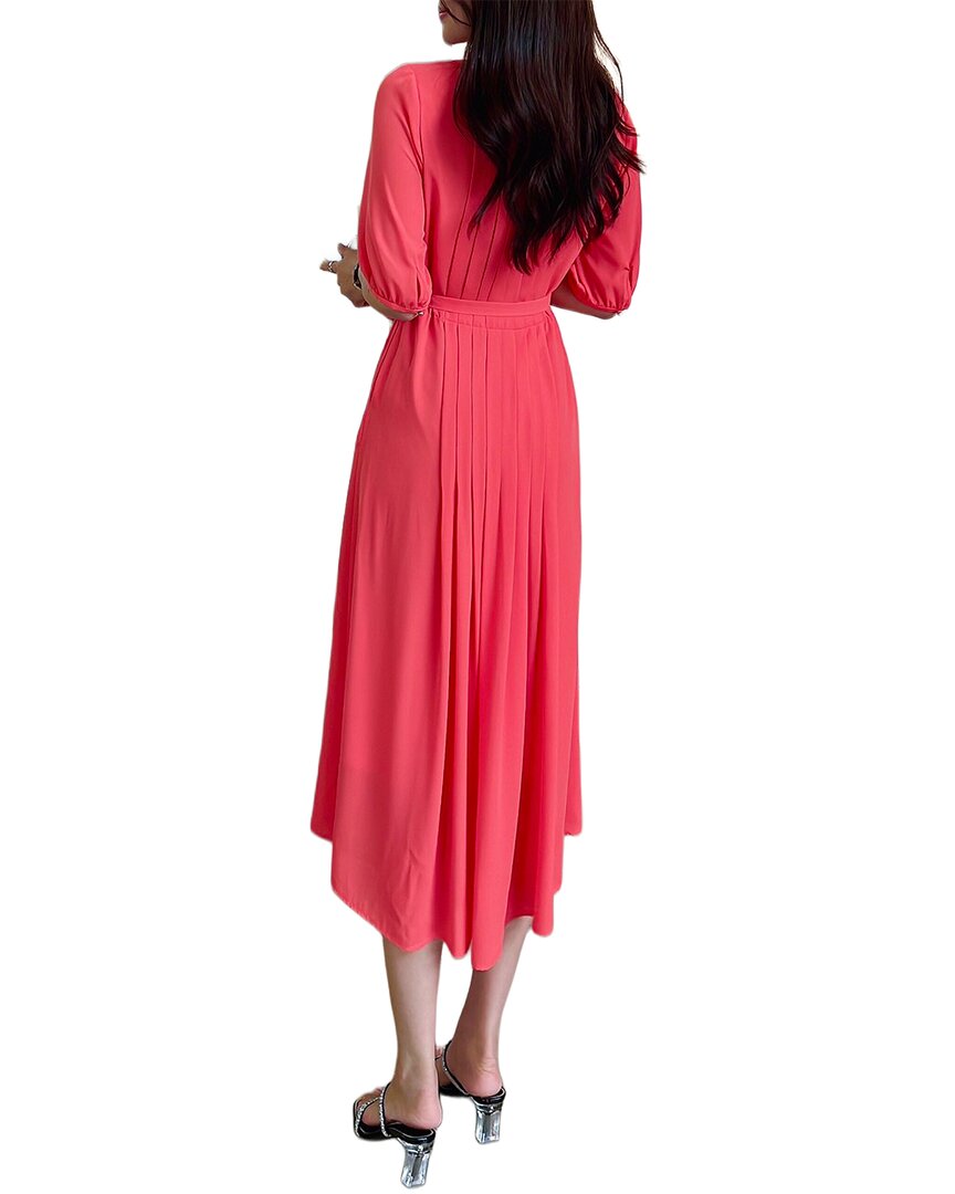 Burryco Short Sleeve Midi Dress