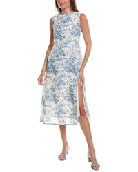 JL LUXE Jl Luxe Split Midi Dress