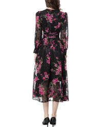 Burryco Black Midi Dress