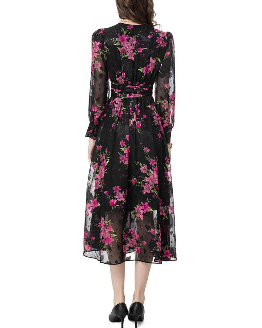 Burryco Black Midi Dress