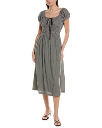 Jl Luxe Short Sleeve Midi Dress