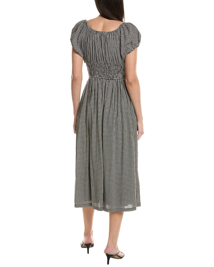 Jl Luxe Short Sleeve Midi Dress