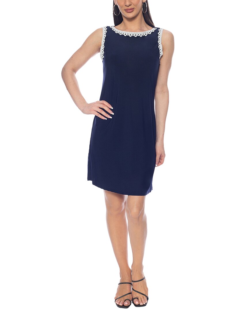 Tash + Sophie Ity Boatneck Lace Detail Dress