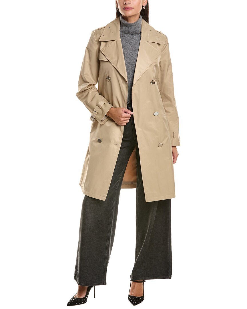 CeCe Cece Studs Trench Coat