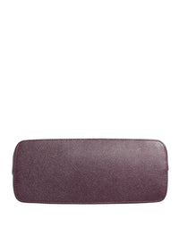 Dolce & Gabbana Dolce & Gabbana Dark Purple Leather DG Logo Zip Around Hand Purse Women's Wallet