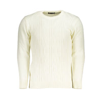 U.S. Grand U.S. Grand Bianco Acrylic Men Men's Sweater