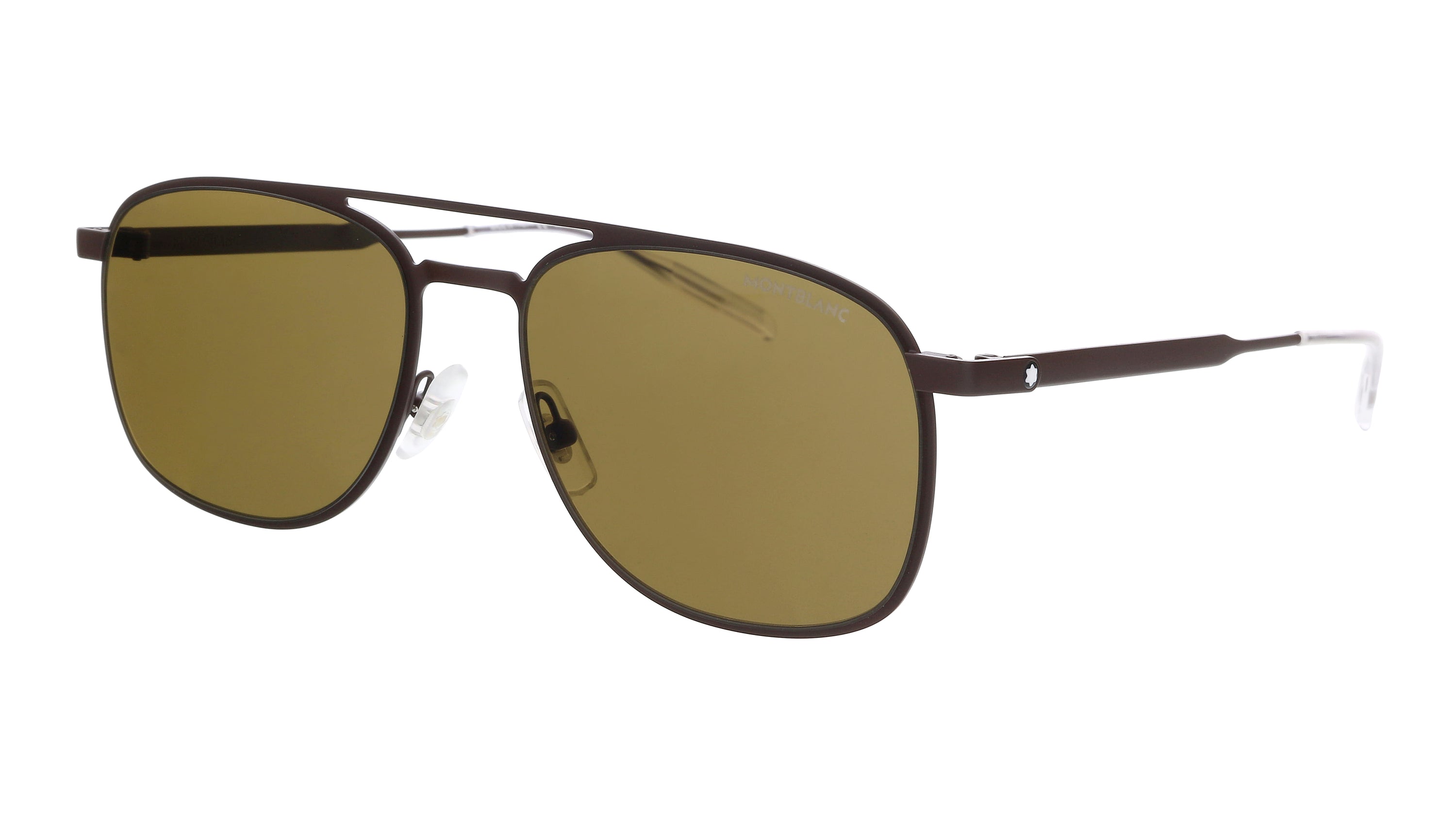 Montblanc Brown Aviator Sunglasses