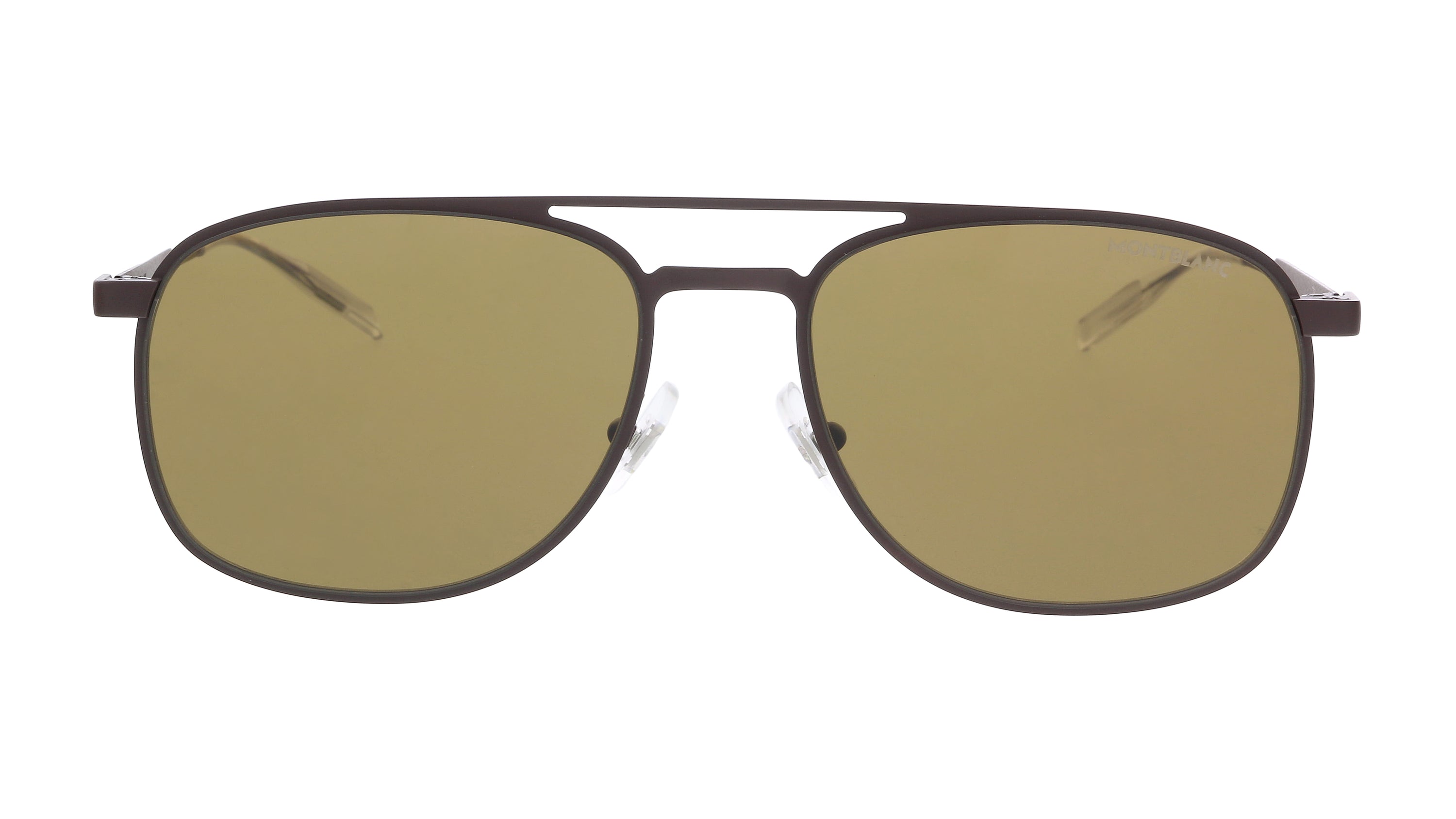 Montblanc Brown Aviator Sunglasses