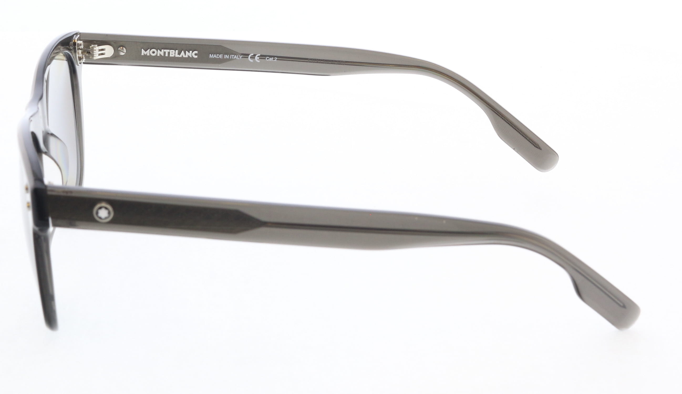 Montblanc Grey Square Sunglasses