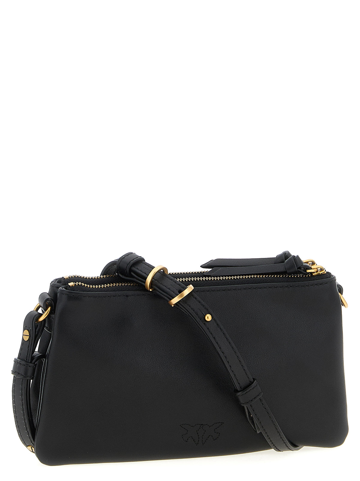 Pinko Women Small ‘Mini Double’ Crossbody Bag