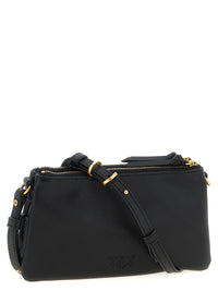 Pinko Women Small ‘Mini Double’ Crossbody Bag