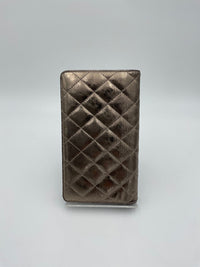Chanel CHANEL Matèlassè Platinum Women's Wallet (Authentic Pre-Loved)