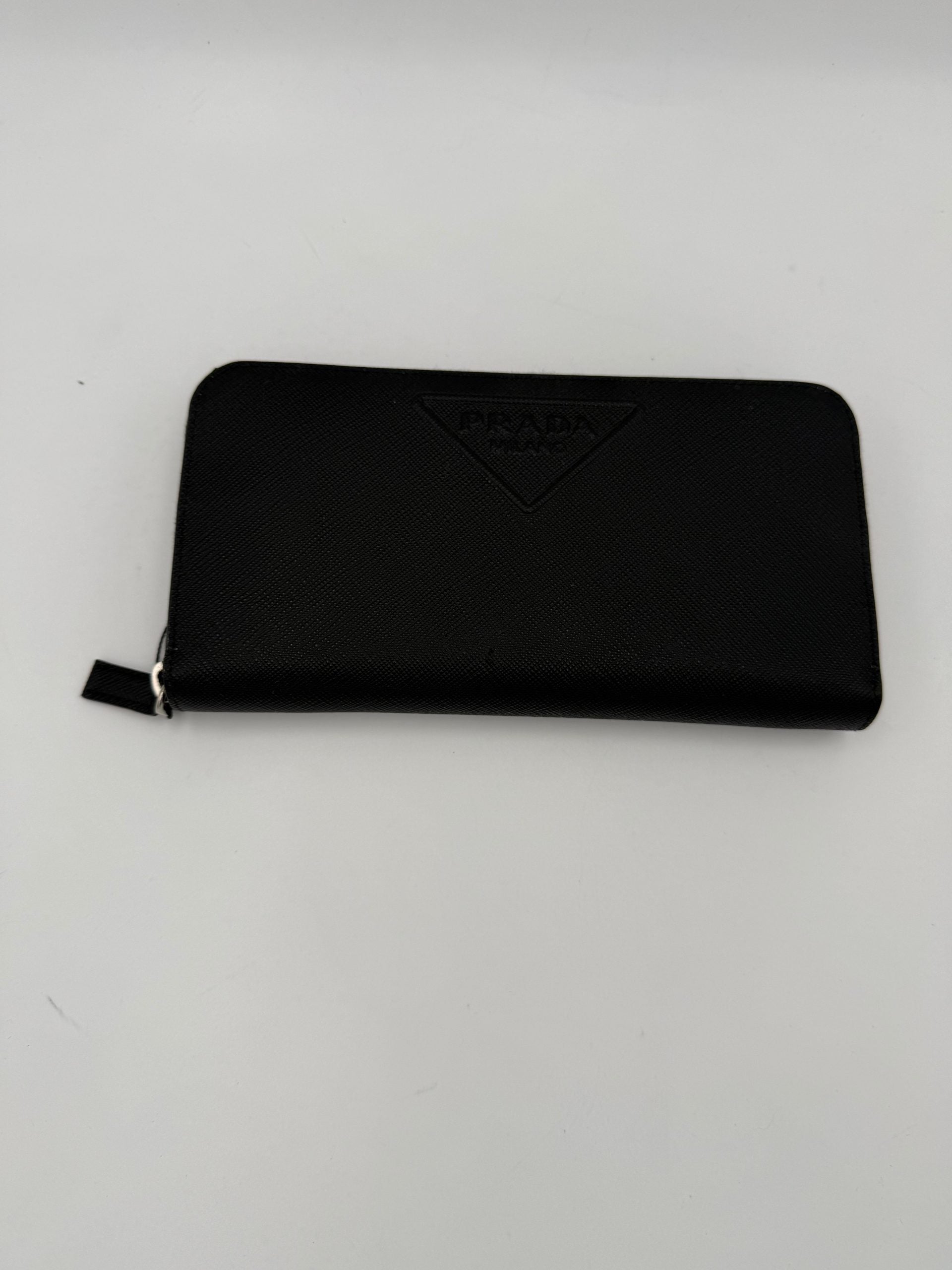 Prada PRADA Zip in Saffiano Leather Wallet (Authentic Pre-Loved)
