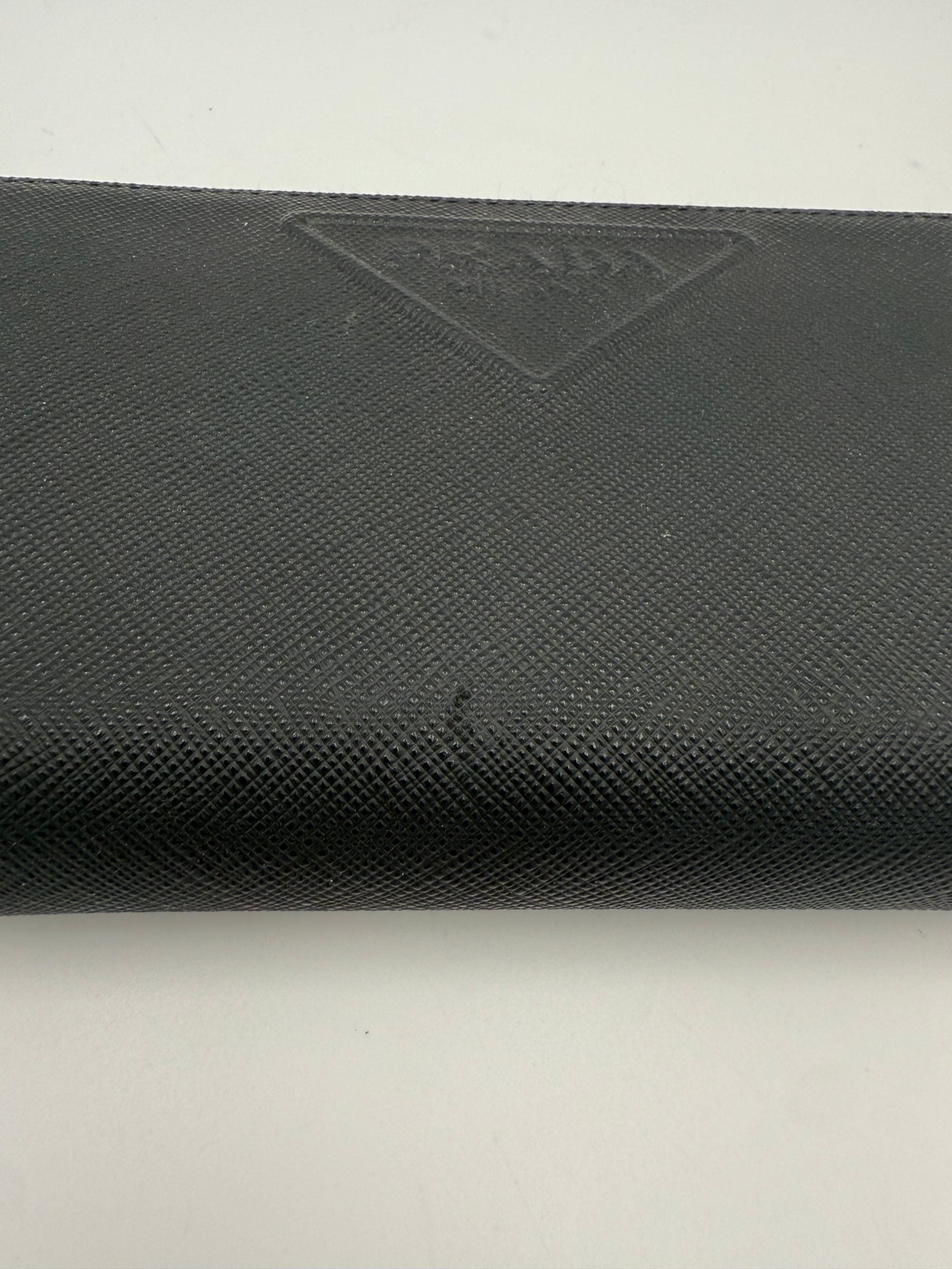 Prada PRADA Zip in Saffiano Leather Wallet (Authentic Pre-Loved)