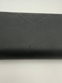Prada PRADA Zip in Saffiano Leather Wallet (Authentic Pre-Loved)
