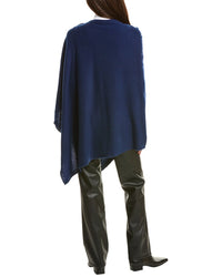 Sofia Cashmere Sofiacashmere Button Shoulder Cashmere Wrap