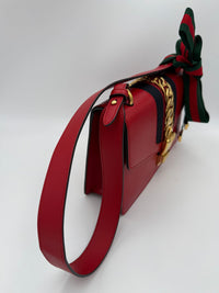 Gucci GUCCI SYLVIE Red Women's Handbag (Authentic Pre-Loved)