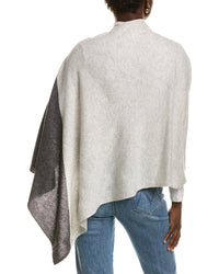 La Fiorentina Two Tone Wool & Cashmere-Blend Wrap