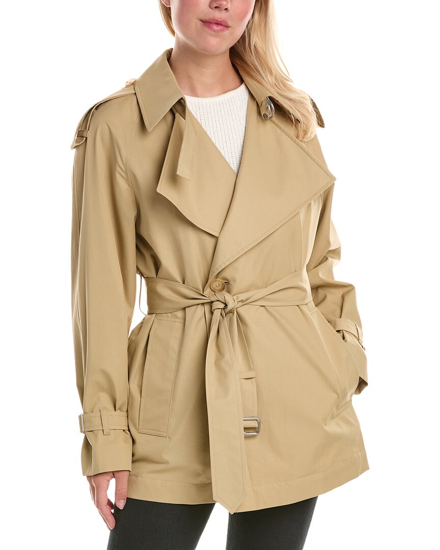 Burberry Gabardine Trench Jacket – Bluefly