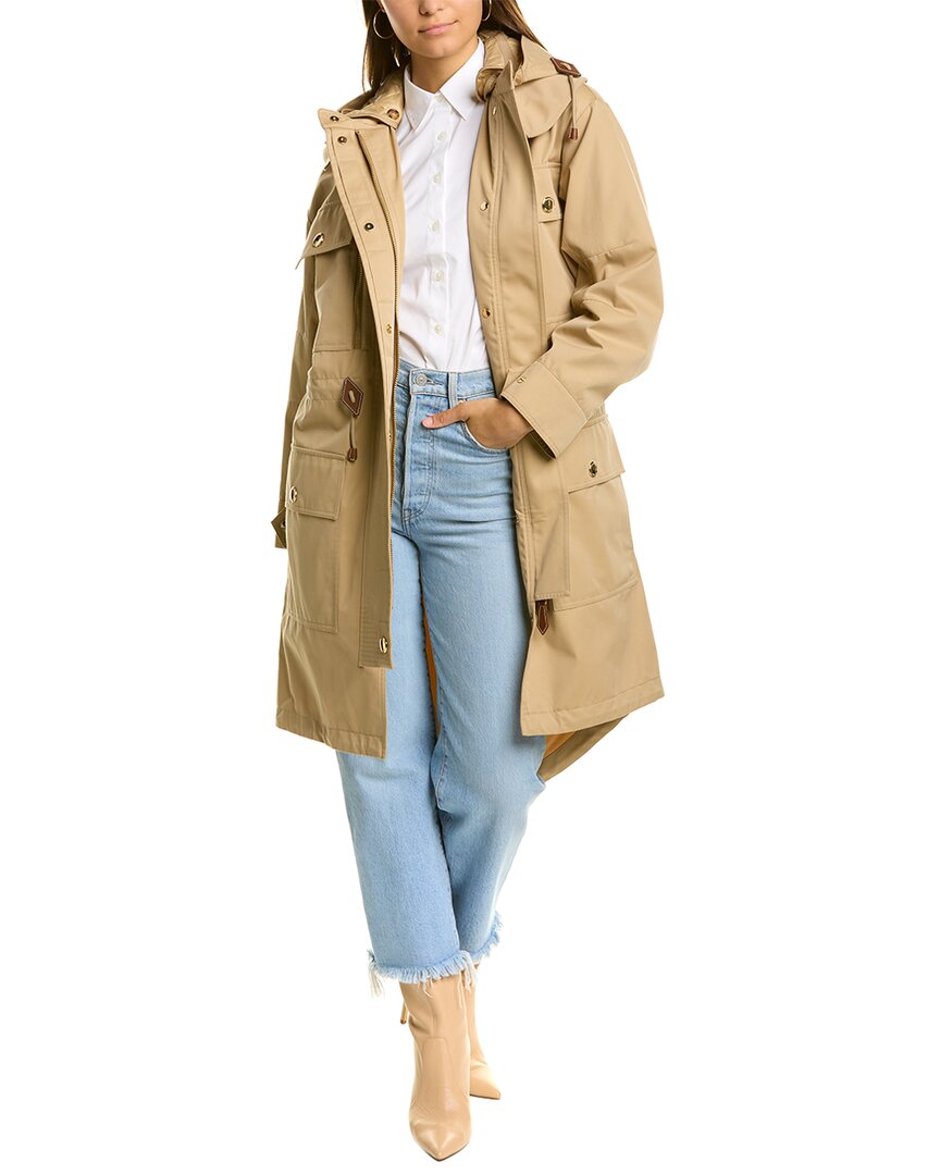 Burberry Parka Brown Multi