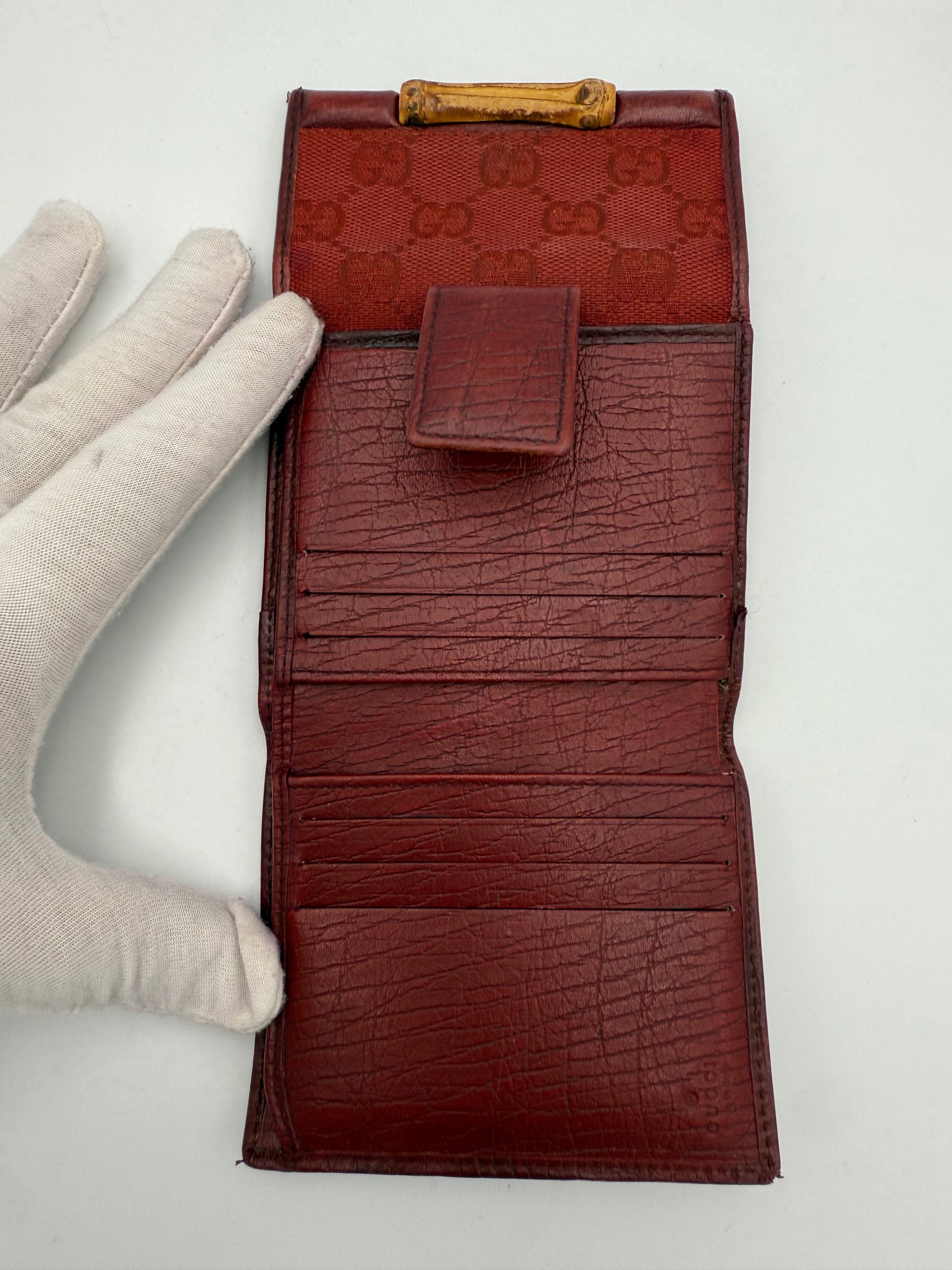 Gucci GUCCI GG Canvas Compact Wallet (Authentic Pre-Loved)