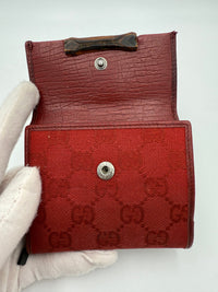 Gucci GUCCI GG Canvas Compact Wallet (Authentic Pre-Loved)