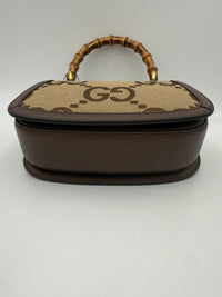 Gucci GUCCI BAMBOO 1947 GG Canvas Women's Handbag (Authentic Pre-Loved)