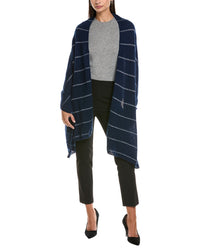Forte Cashmere Lurex Stripe Cashmere Wrap
