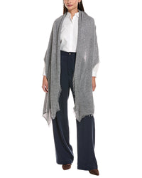 Forte Cashmere Fringe Cashmere Wrap