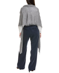 Forte Cashmere Fringe Cashmere Wrap