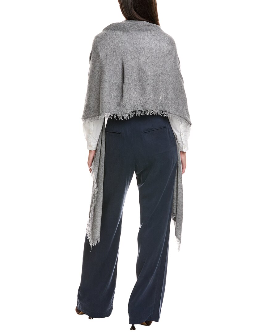Forte Cashmere Fringe Cashmere Wrap