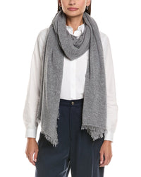 Forte Cashmere Fringe Cashmere Wrap