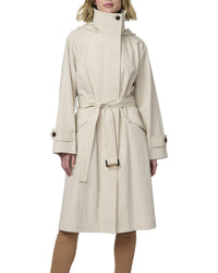 Bernardo Bernardo Cityscape Trench Coat