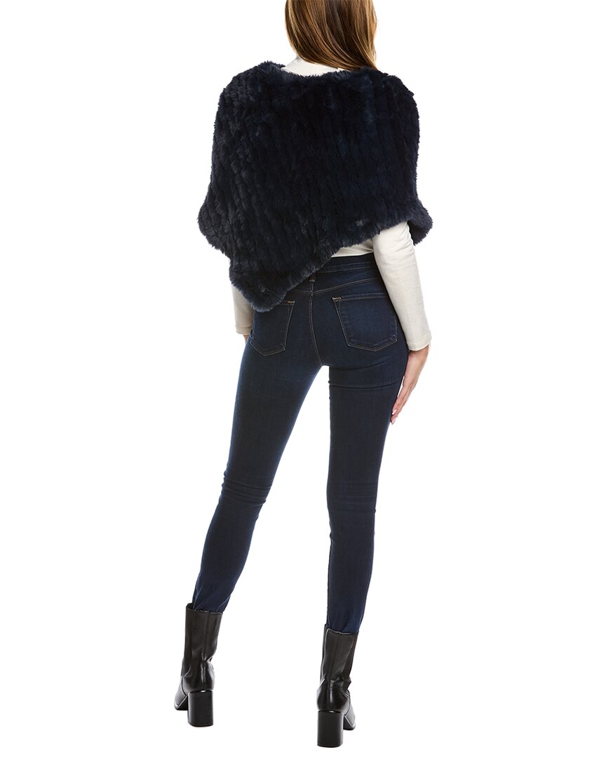 Surell Accessories Knit Poncho