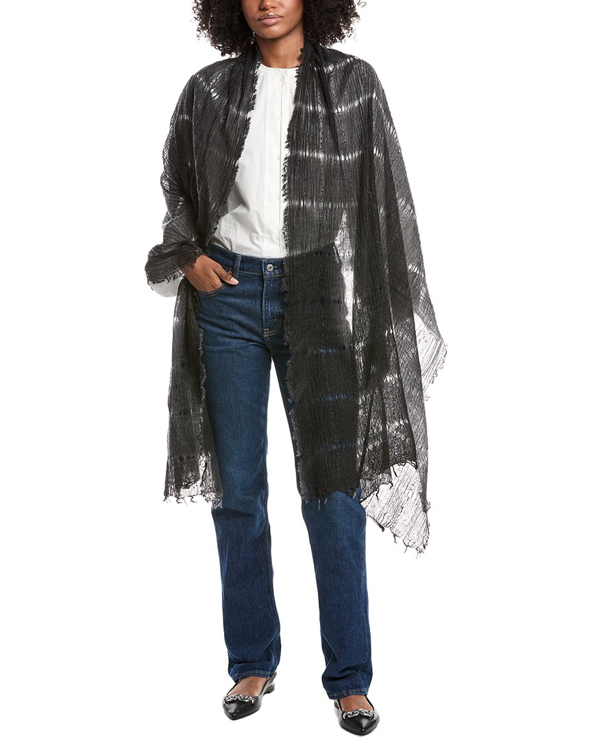 Forte Cashmere Open Weave Shawl