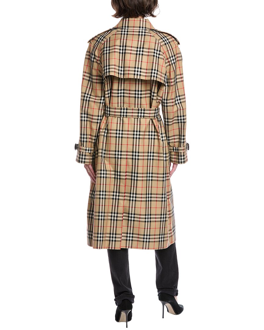 Burberry Check Trench Coat – Bluefly