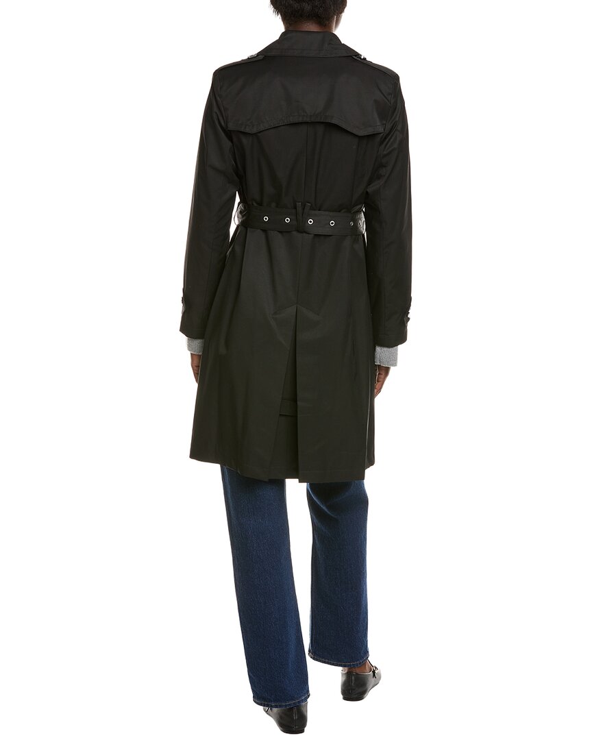 Via Spiga Pleated Trench Coat