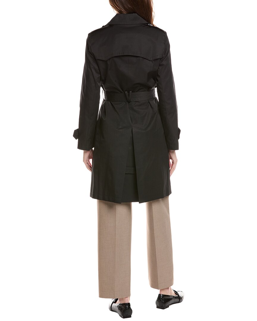 Via Spiga Double-Breasted Trench Coat
