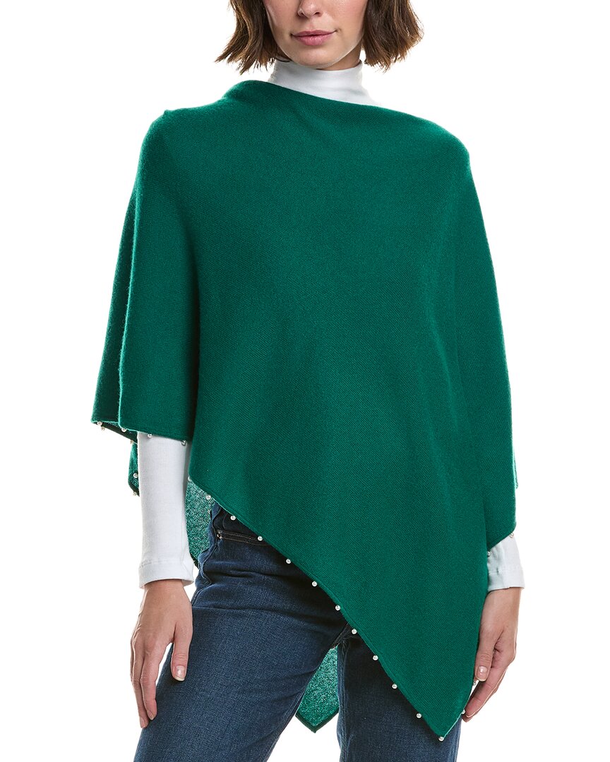 Sofia Cashmere Sofiacashmere Knit Wool & Cashmere-Blend Poncho