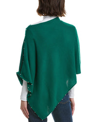Sofia Cashmere Sofiacashmere Knit Wool & Cashmere-Blend Poncho