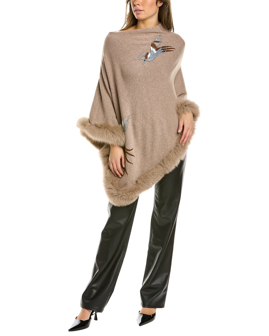 La Fiorentina Knit Poncho