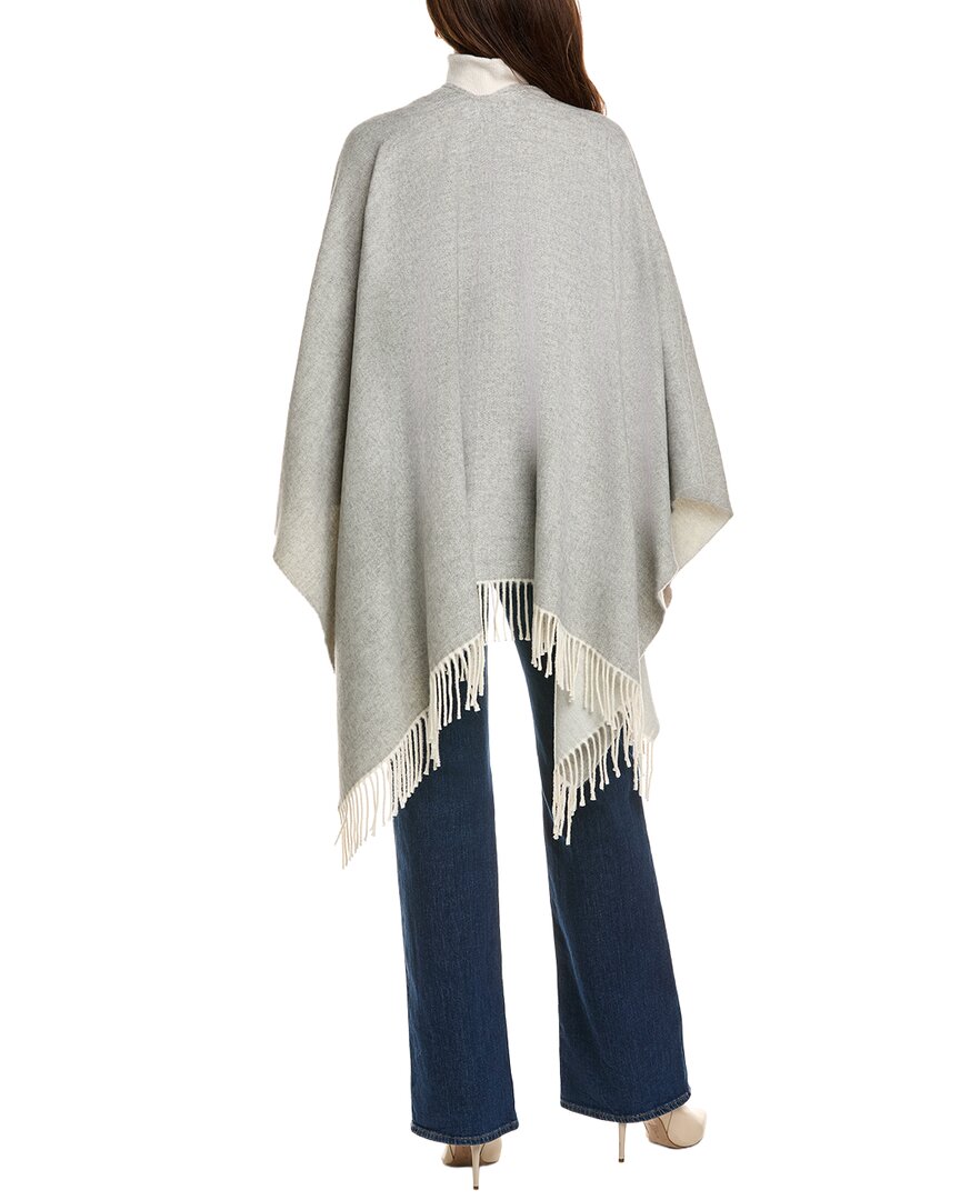 La Fiorentina Two-Tone Fringe Ruana